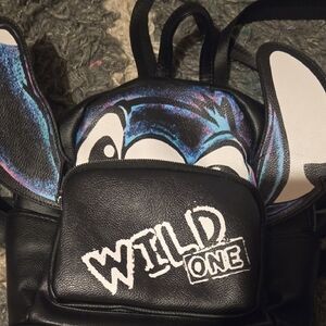 DAVI & DANI Black Wild One Backpack